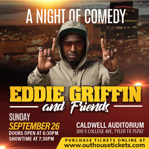 Comedian Eddie Griffin Caldwell Auditorium Outhouse Tickets
